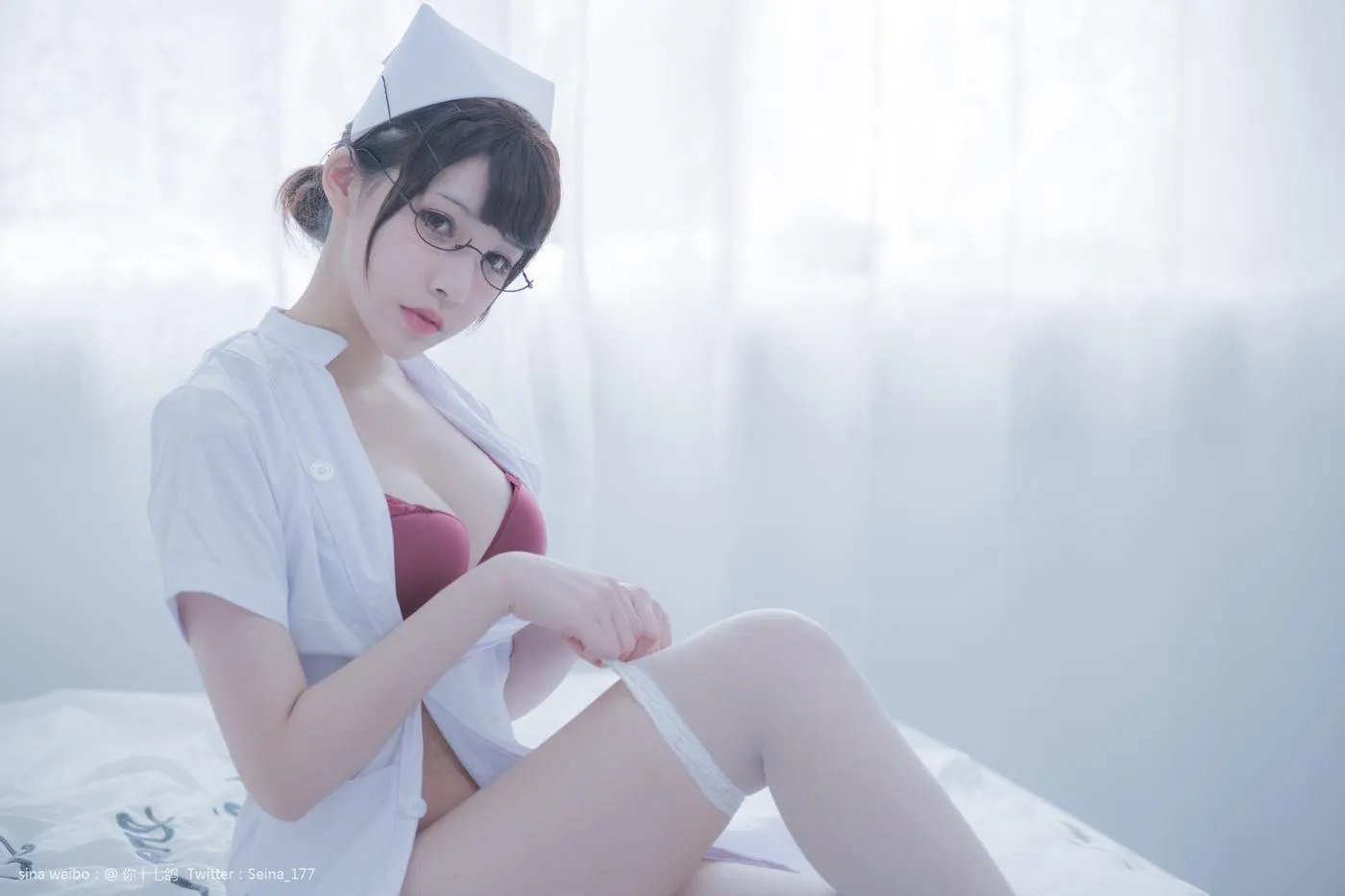 你十七鸽 – NO.03 白色护士-白色护士成片 [51P]插图